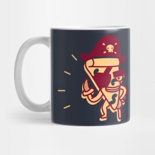 pirate pizza cartoon Mug